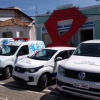Prefeitura entrega quatro novos veículos e reforça frota da Secretaria de Saúde